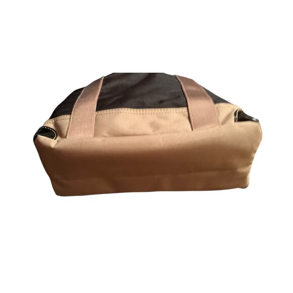 Franco Sarto Dark Brown Mini Tote with Gold accents multiple pockets 16”x11”x4" - Picture 6 of 16